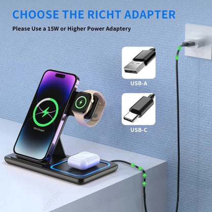 3-in-1 Wireless Charging Station