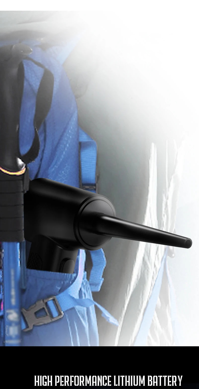 Compressed Air Duster for Keyboard  Electric Air Blower Computer Cleaning Cordless Air Dust Cleaner for PC Crumbs Car