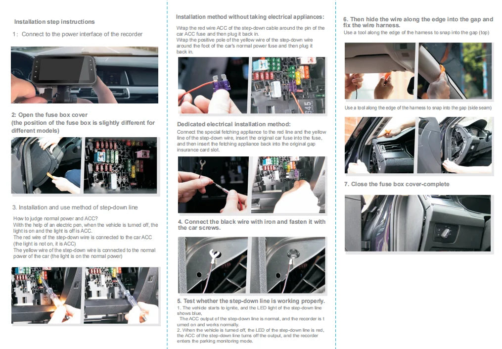 1080P WIFI Dual Camera Dash Cam