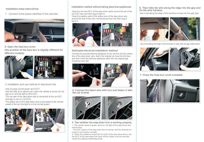 1080P WIFI Dual Camera Dash Cam