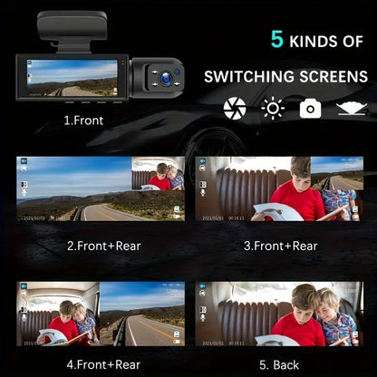 1080P WIFI Dual Camera Dash Cam