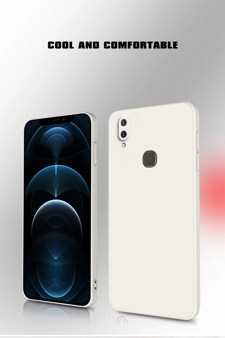 Luxury Liquid Silicone Phone Case for Xiaomi Redmi Note 5 6 7 8 8T 9 9s 10S 10 Pro Fundas Redmi 8 8A 9 9A 9C 10A 10C Cover Case