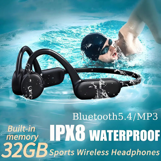 Bone Conduction Waterproof Headphones
