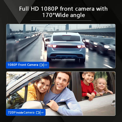 1080P WIFI Dual Camera Dash Cam