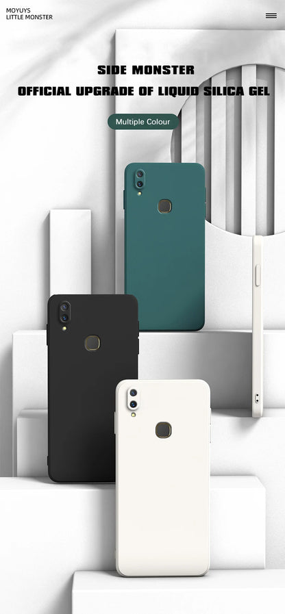 Luxury Liquid Silicone Phone Case for Xiaomi Redmi Note 5 6 7 8 8T 9 9s 10S 10 Pro Fundas Redmi 8 8A 9 9A 9C 10A 10C Cover Case