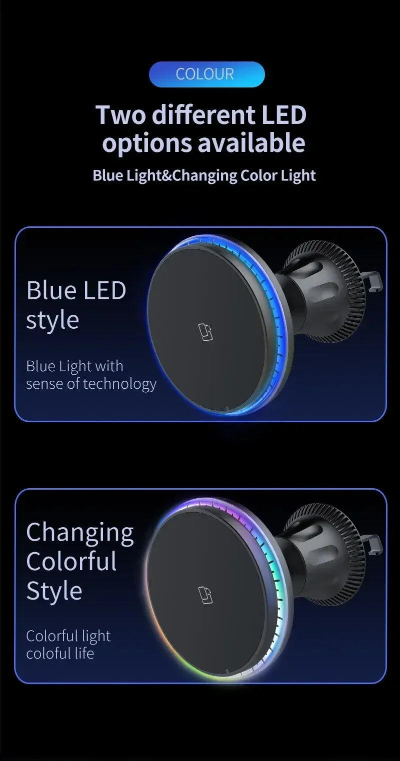 RGB Magnetic Car Charger