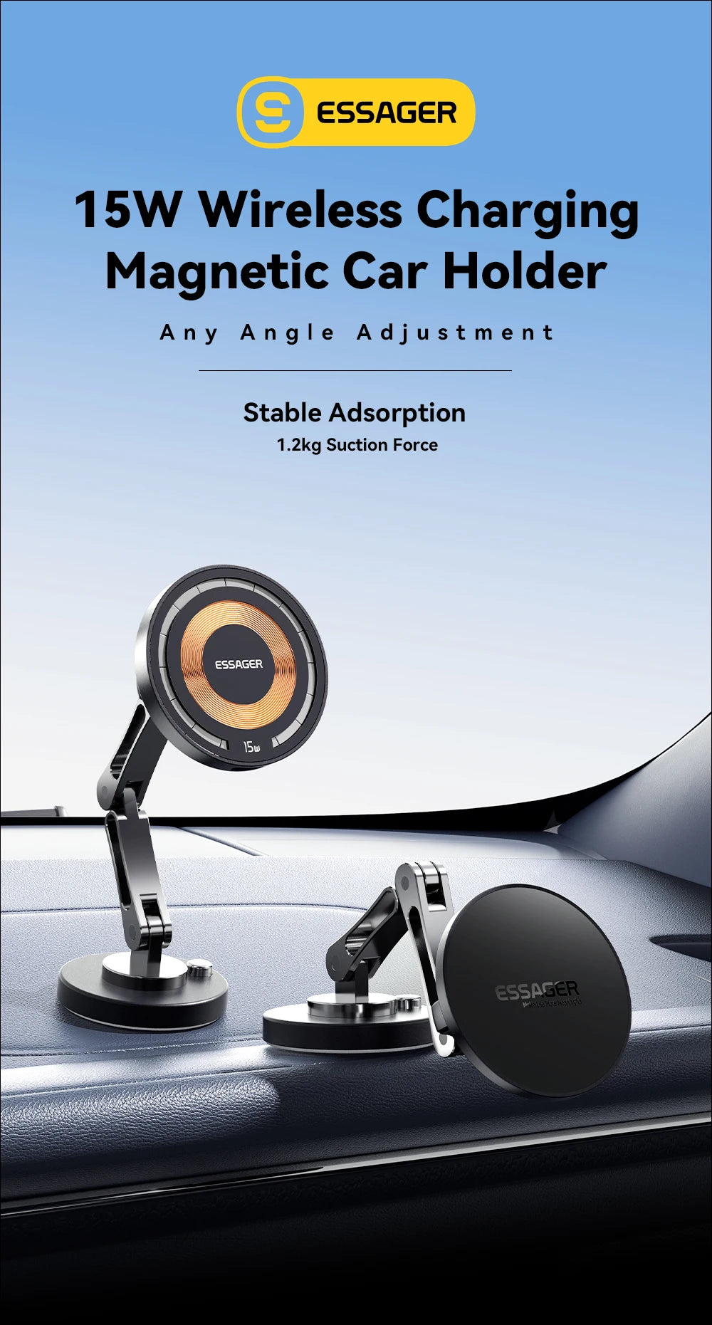Essager Magnetic Car Charger