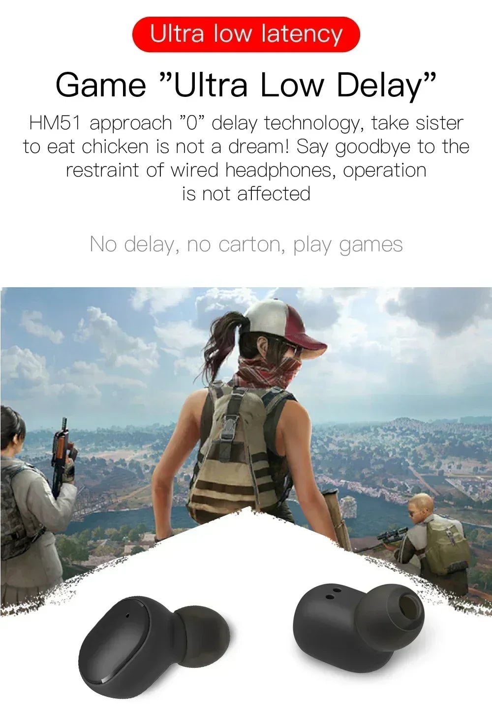 E6S Wireless Earbuds