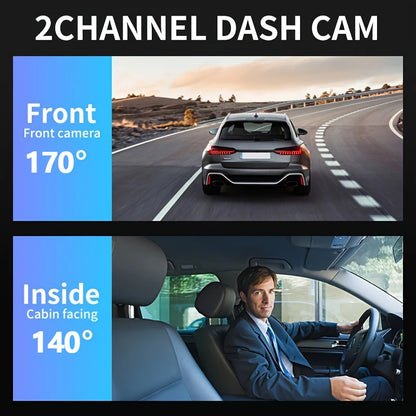1080P WIFI Dual Camera Dash Cam